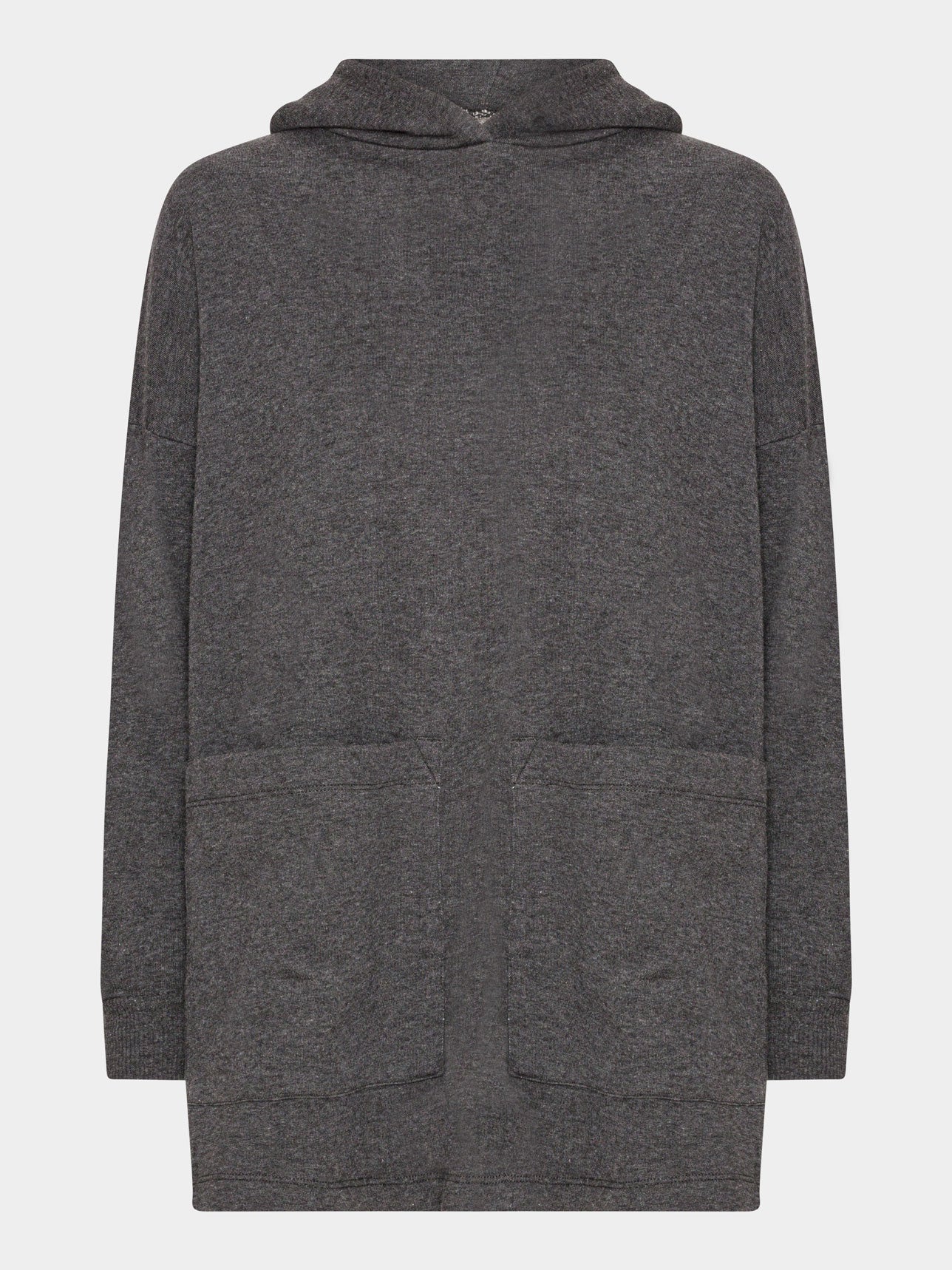 Comfy Copenhagen ApS Being Good Hoodie Dark Grey Melange