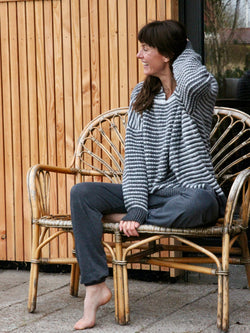 Comfy Copenhagen ApS Blow My Mind Knit Dark Grey / Light Grey