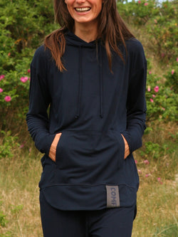 Comfy Copenhagen ApS Calm Down Hoodie Navy