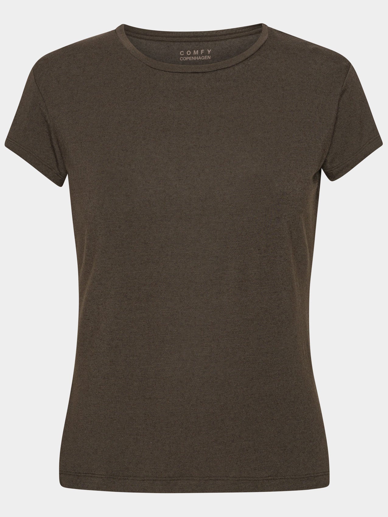 Comfy Copenhagen ApS Cashmere Feeling T-shirt Coffee Melange