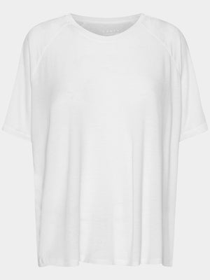 Comfy Copenhagen ApS Cashmere Good Times T-shirt White Melange