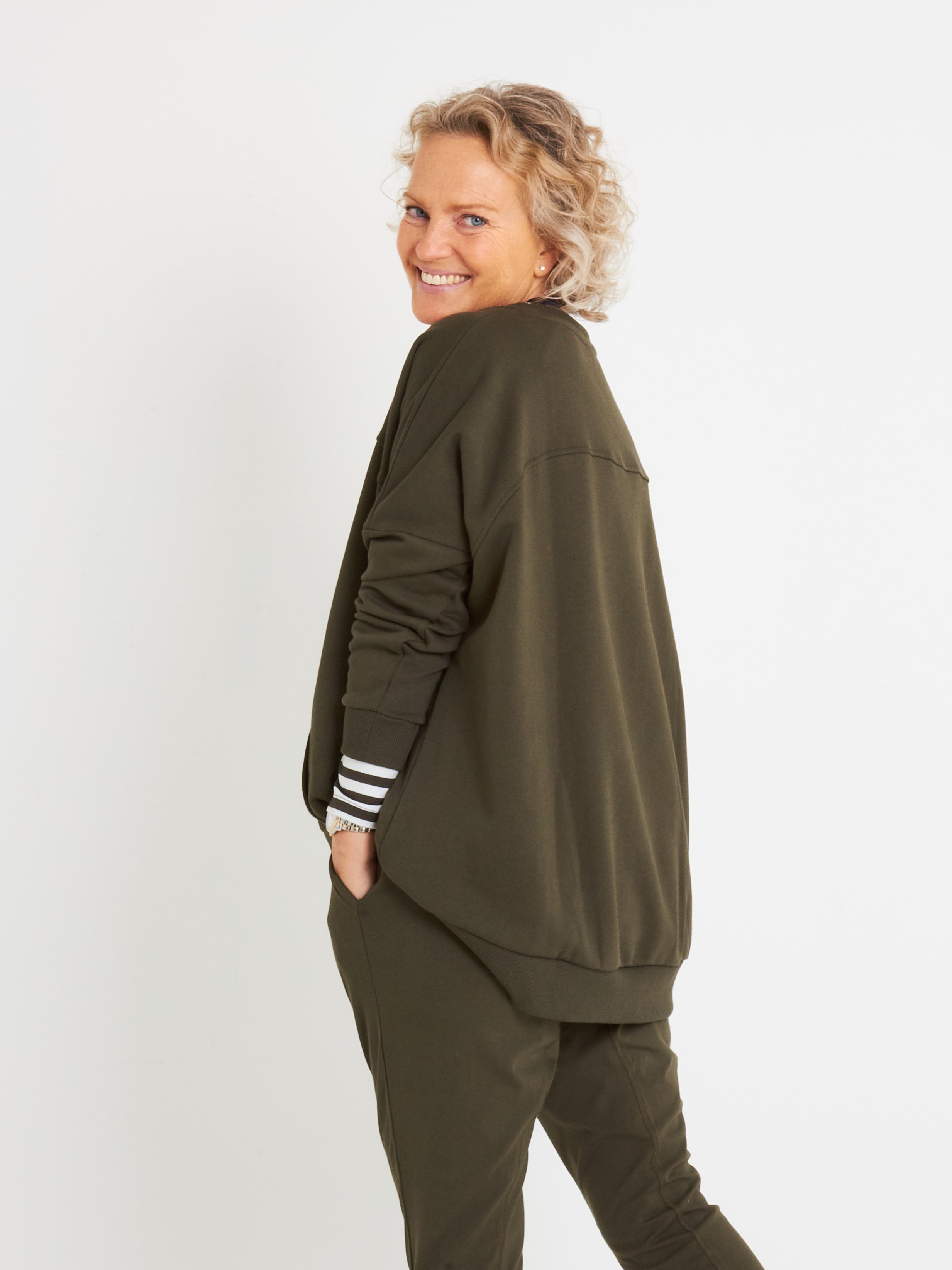 Comfy Copenhagen ApS Come As You Are Sweatshirt Forest Green