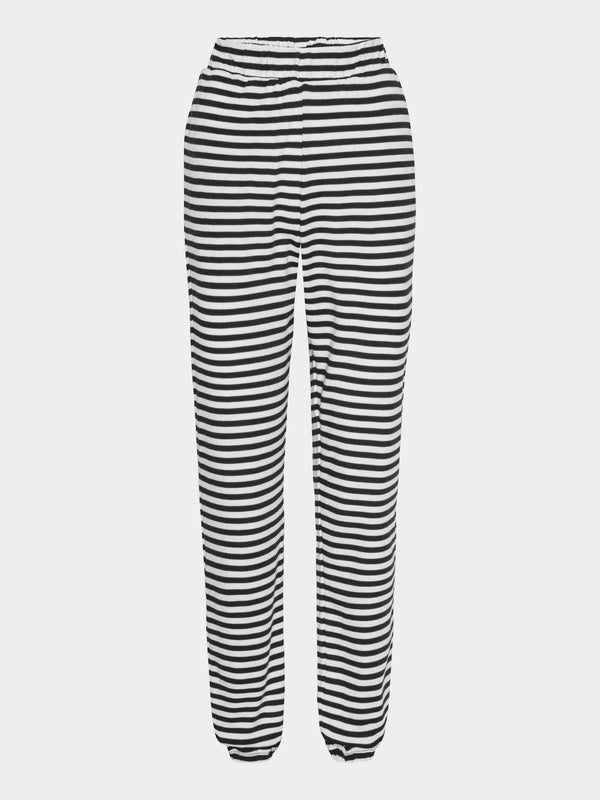 Comfy Copenhagen ApS Comfy Pants Pants Black / White Stripe