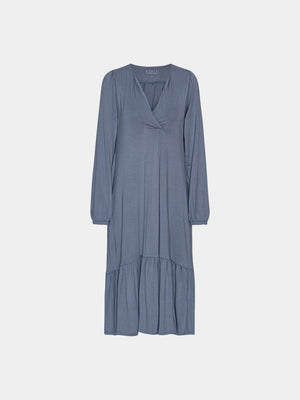 Comfy Copenhagen ApS Depend On Me Dress Dusty Blue