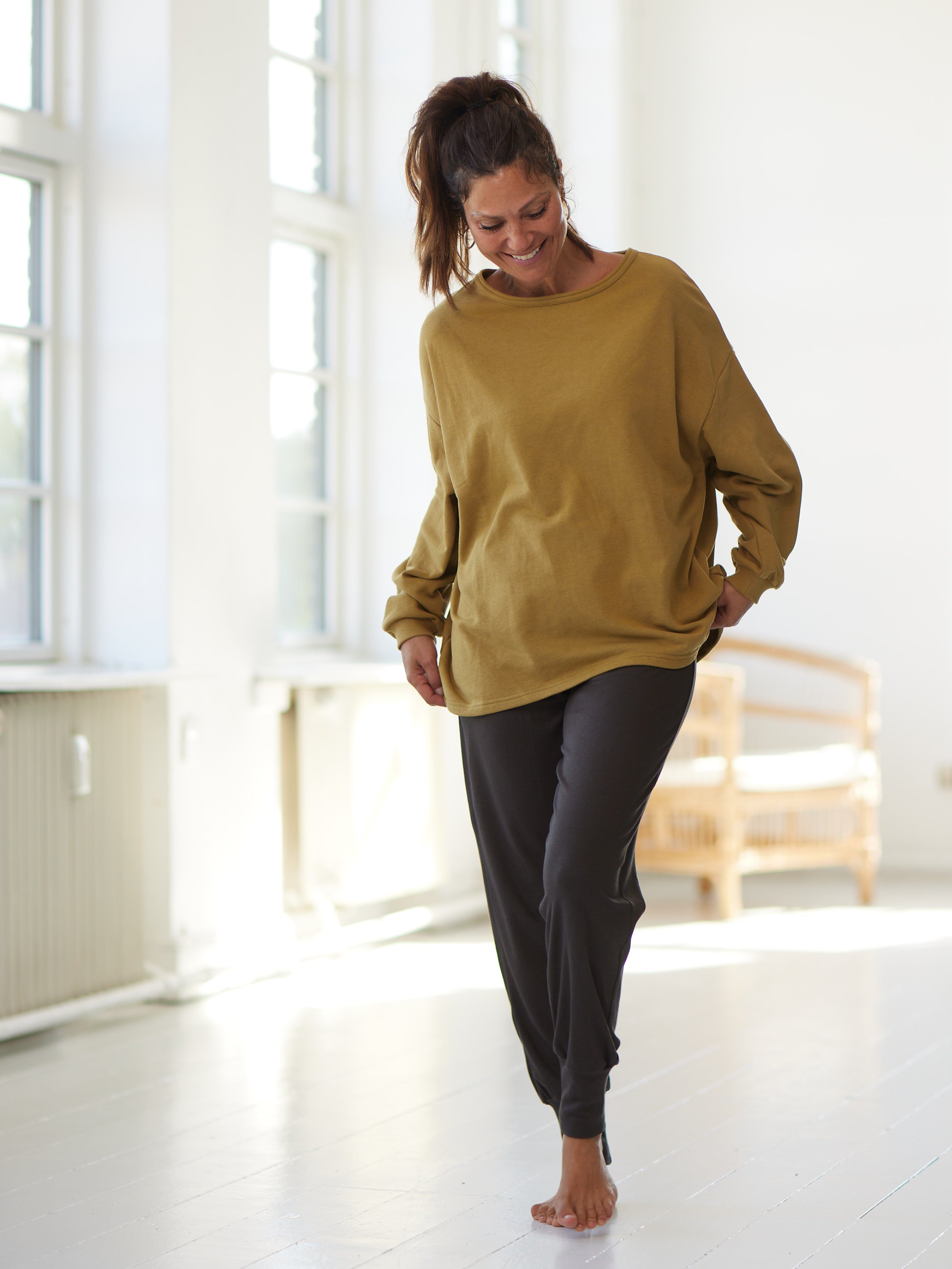 Comfy Copenhagen ApS Endless Love Sweatshirt Khaki