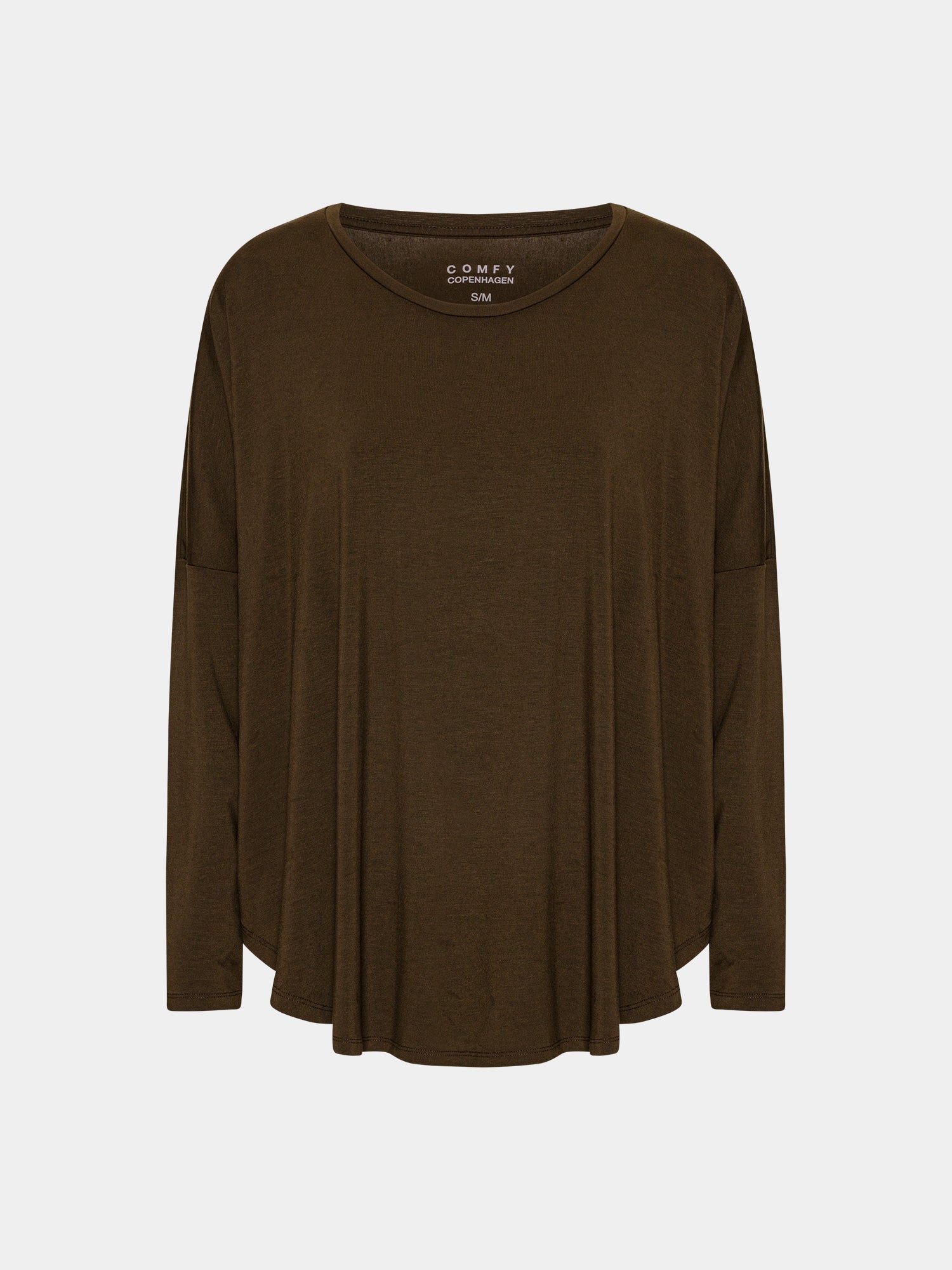 Comfy Copenhagen ApS Everything Glowes - Long Sleeve Blouse Coffee