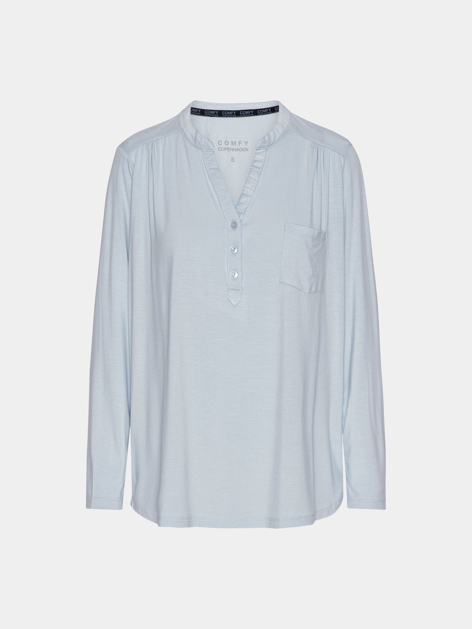 Comfy Copenhagen ApS Gimme Shelter Blouse Baby Blue