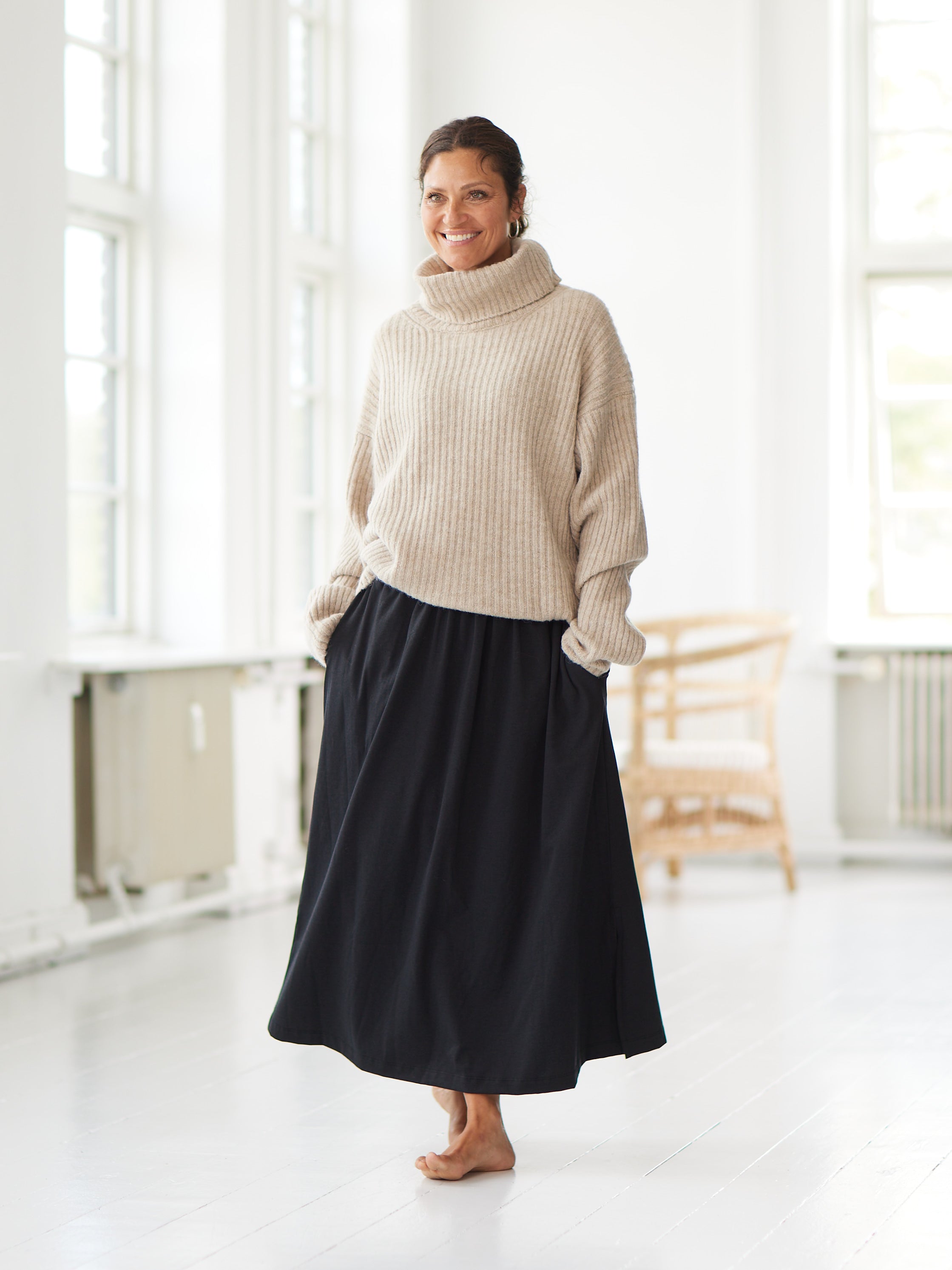 Comfy Copenhagen ApS Good Feeling Skirt Black