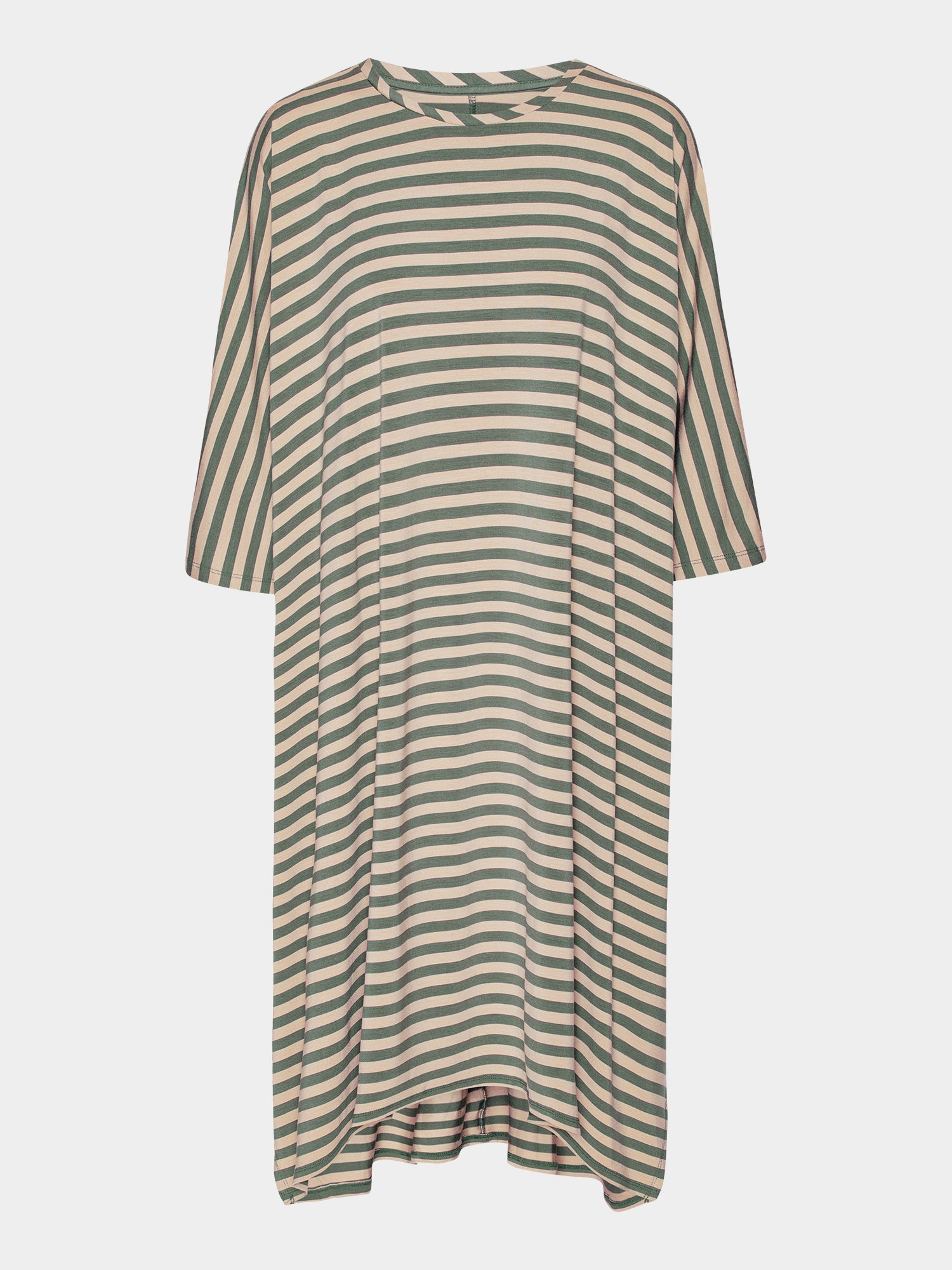 Comfy Copenhagen ApS Higher Love Dress Green / Sand