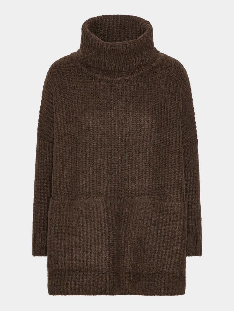 Comfy Copenhagen ApS Kiss And Hug Knit Coffee