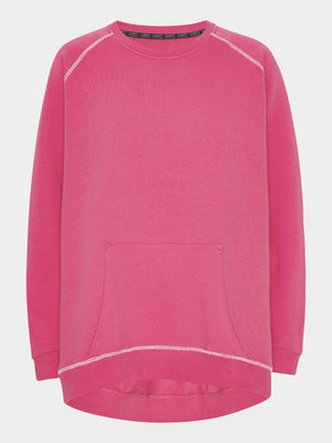 Comfy Copenhagen ApS Love You Sweat Sweatshirt Pink