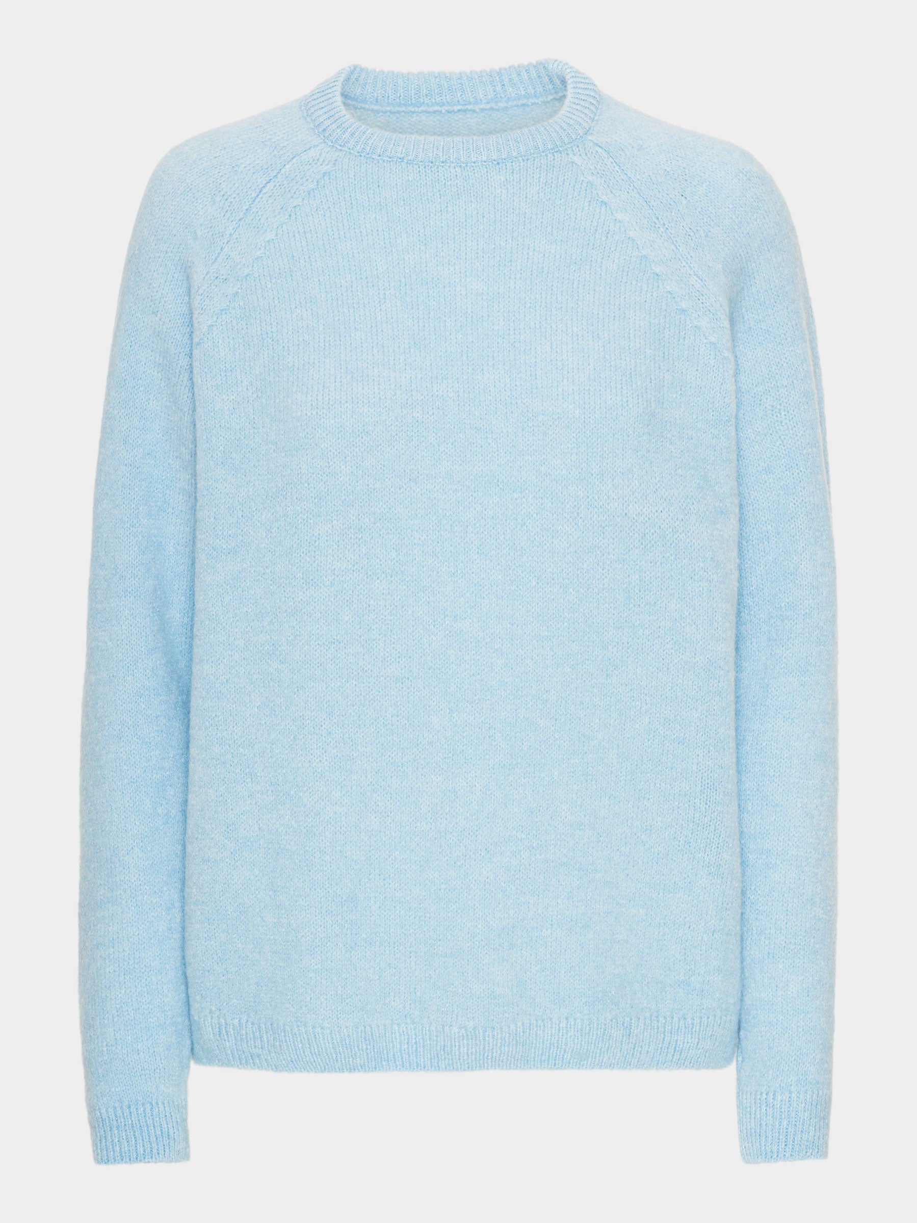 Comfy Copenhagen ApS Nice And Soft - Long Sleeve Knit Light Blue