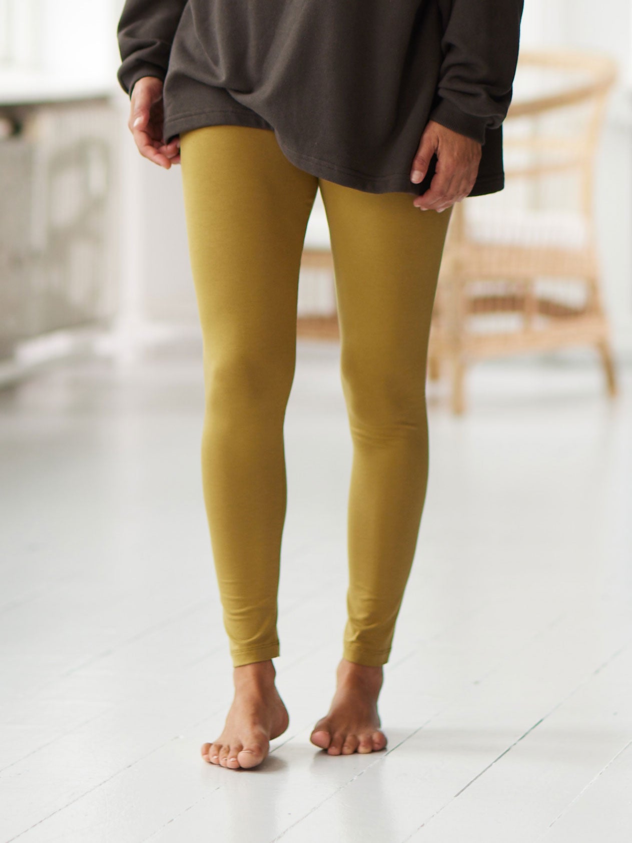 Comfy Copenhagen ApS Pleasing Leggings Khaki