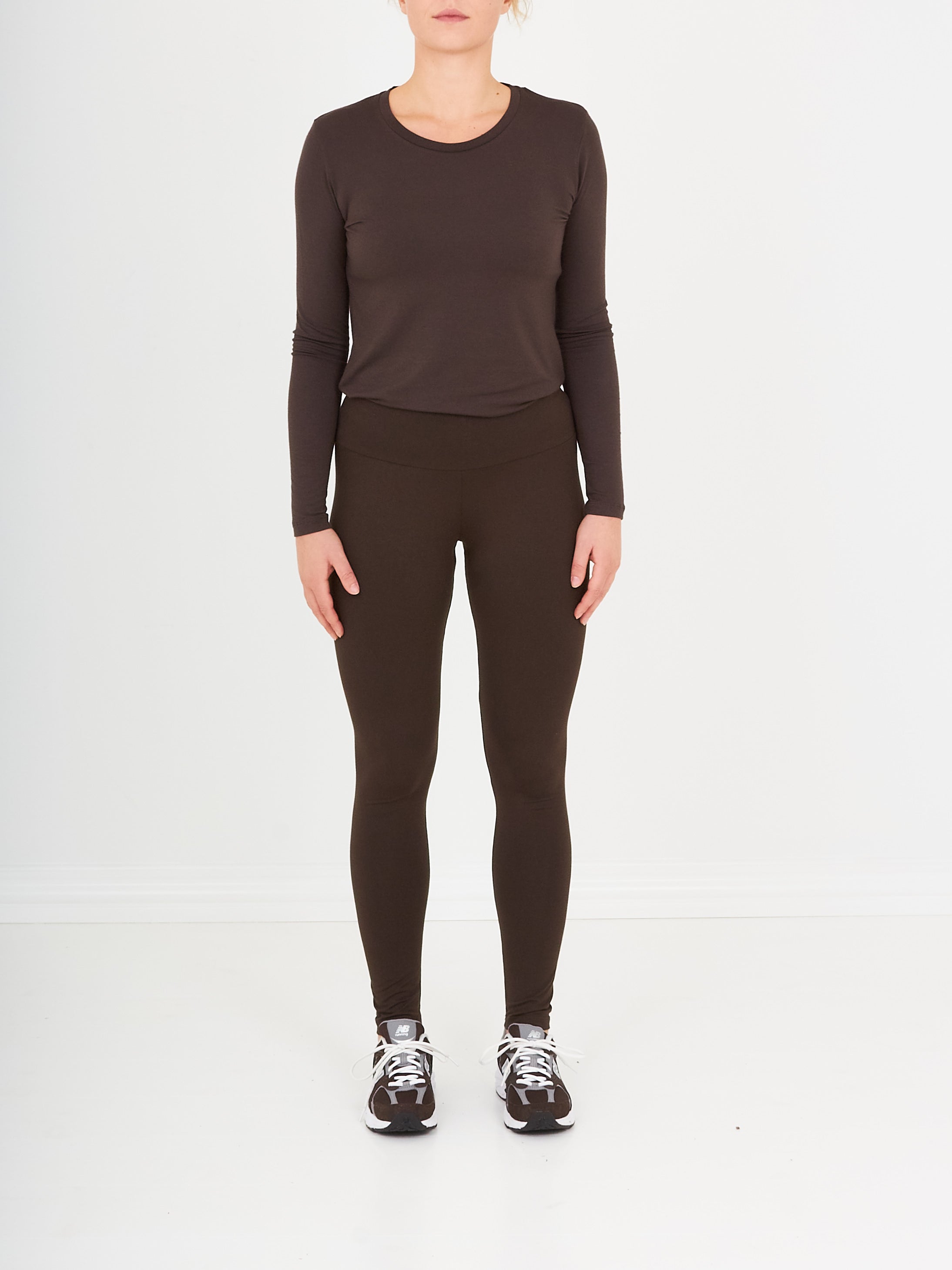 Comfy Copenhagen ApS Pleasing - Modal Leggings Coffee