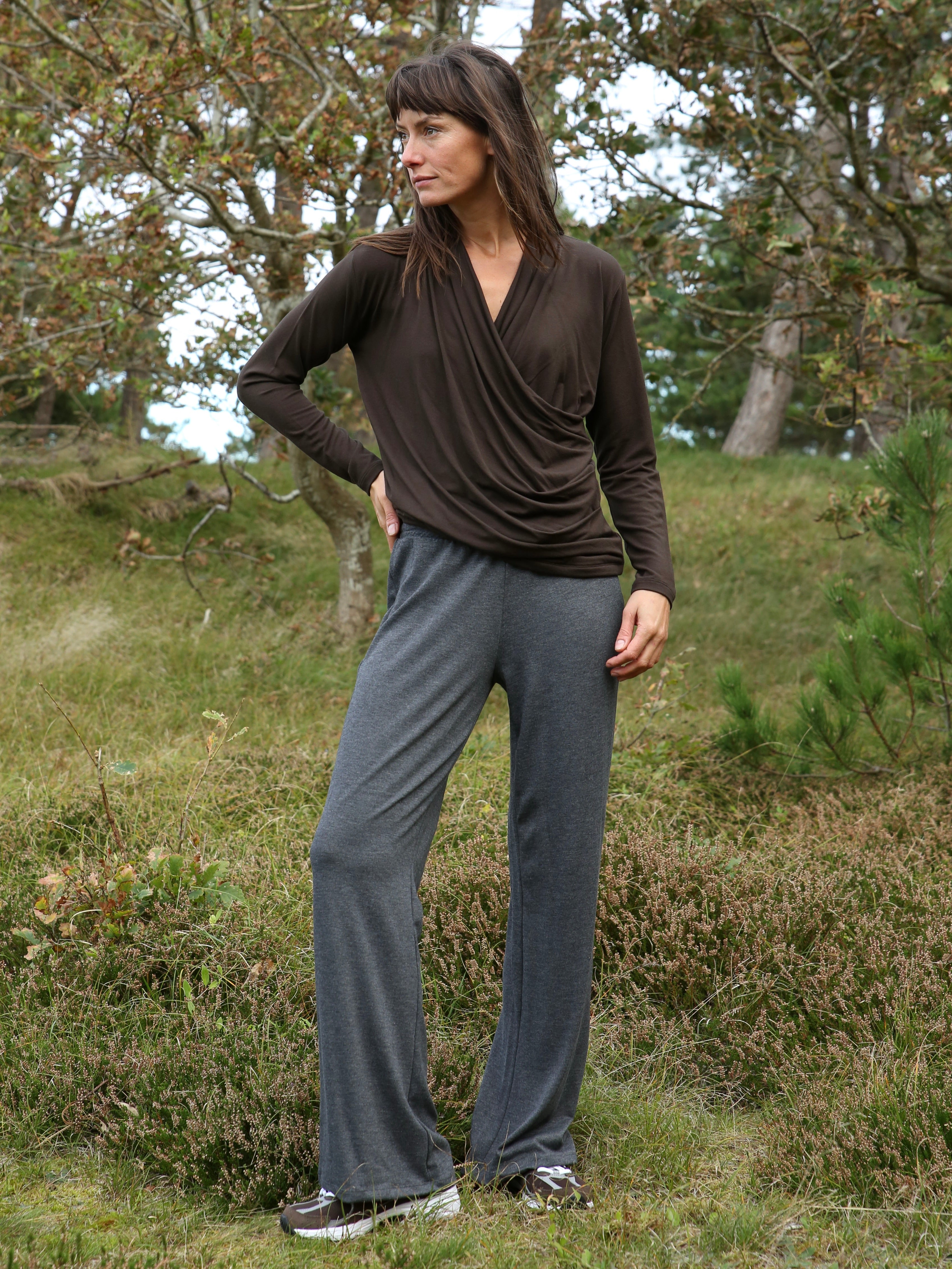 Comfy Copenhagen ApS Slow Feeling - Long Pants Dark Grey