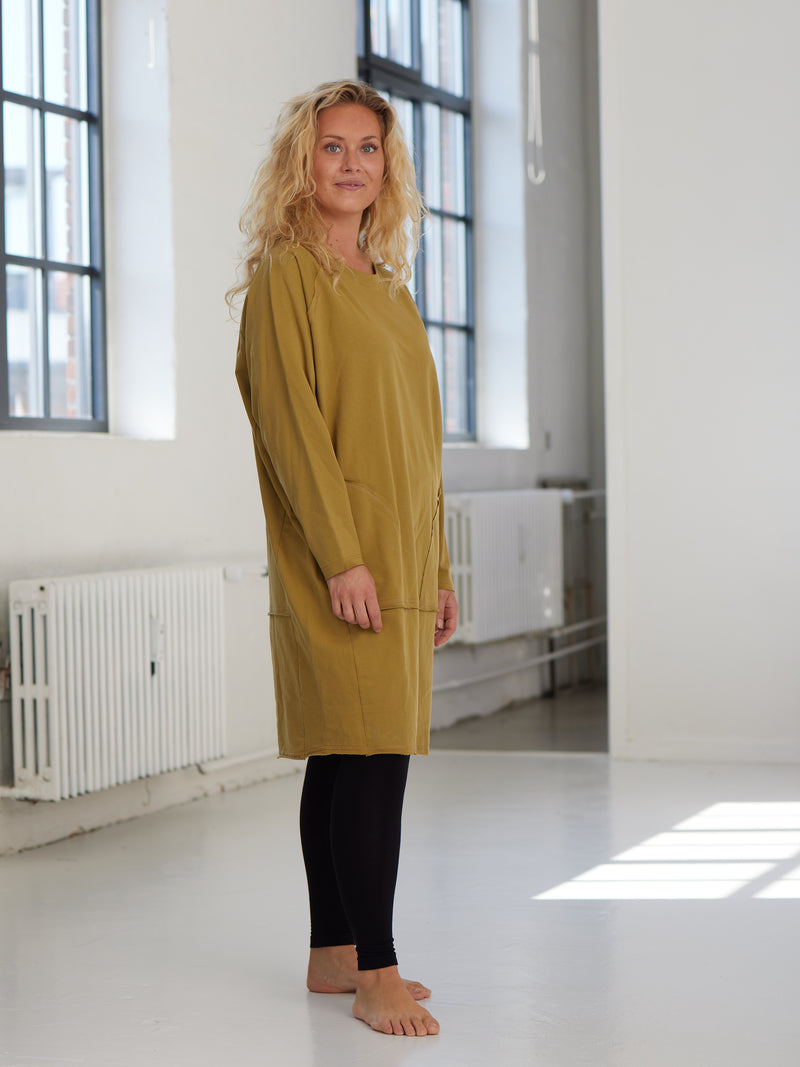 Comfy Copenhagen ApS Still Believing Dress Khaki