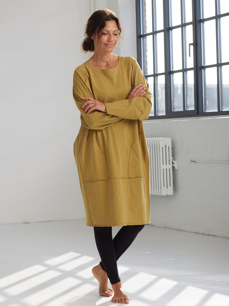 Comfy Copenhagen ApS Still Believing Dress Khaki