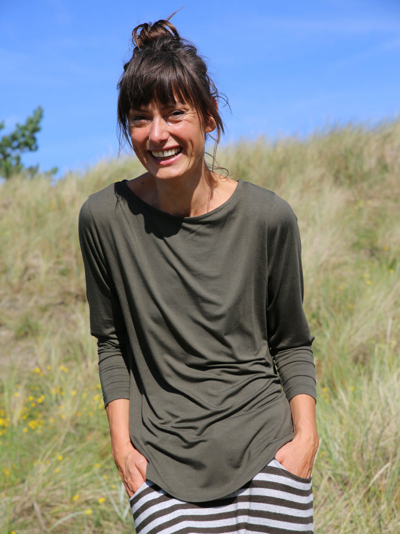 Comfy Copenhagen ApS Still Of The Night Blouse Forest Green