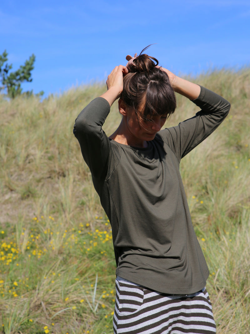 Comfy Copenhagen ApS Still Of The Night Blouse Forest Green