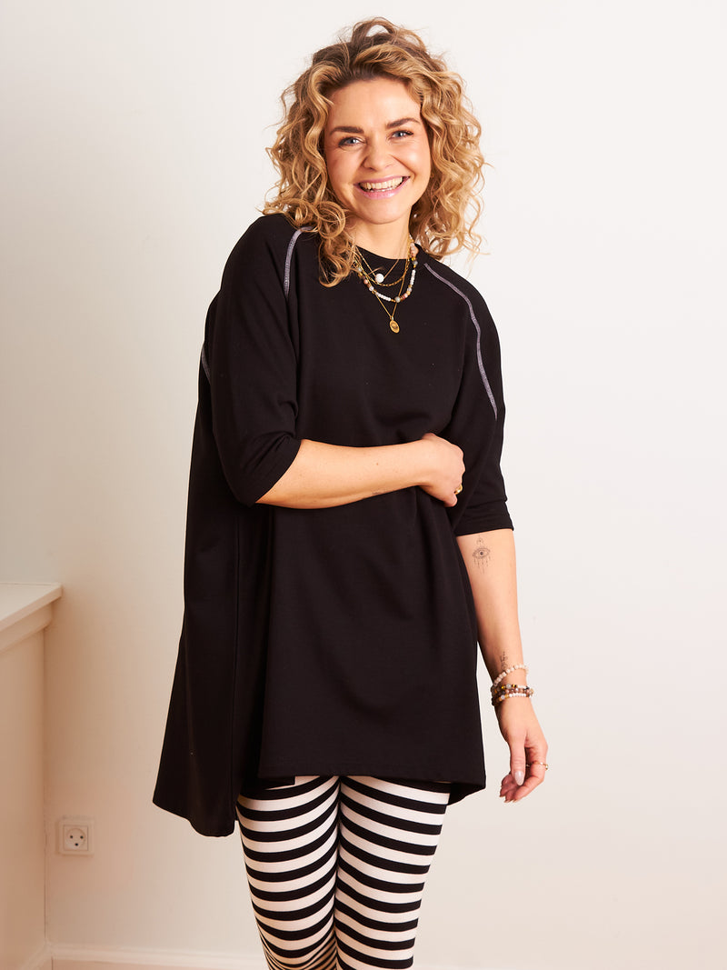 Comfy Copenhagen ApS Sunday Lover Dress Black