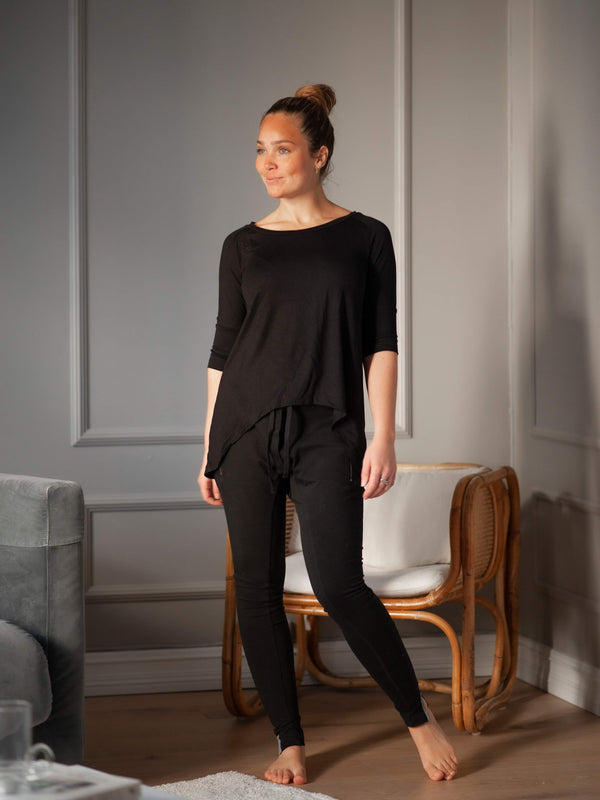 Comfy Copenhagen ApS Straight From The Heart Blouse Black